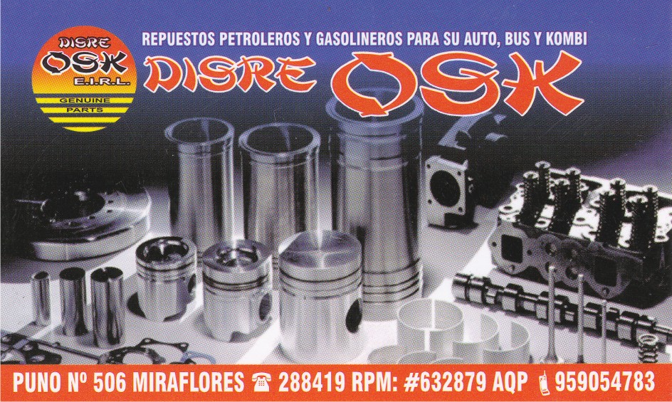 Disre OSK Arequipa